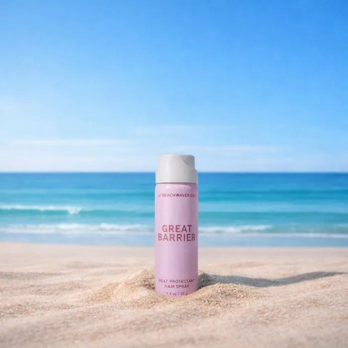 Great Barrier Heat Protectant Hair Spray
– The Beachwaver Co.