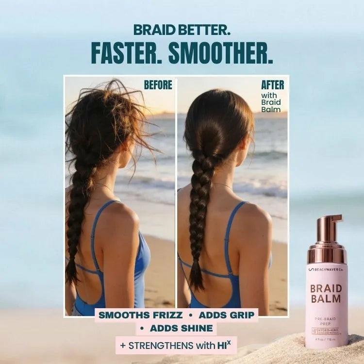 Braid Balm Pre-Braid Prep
– The Beachwaver Co.