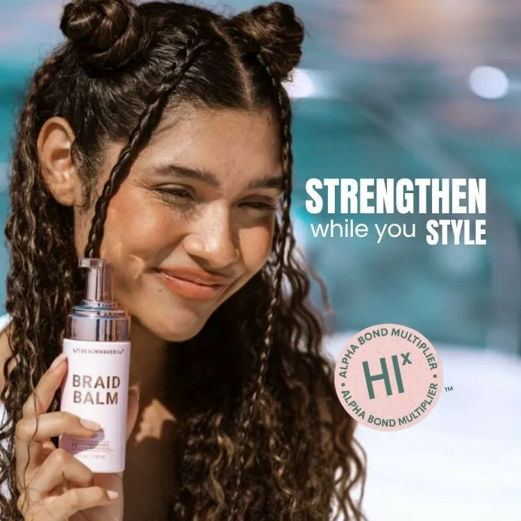 Braid Balm Pre-Braid Prep
– The Beachwaver Co.