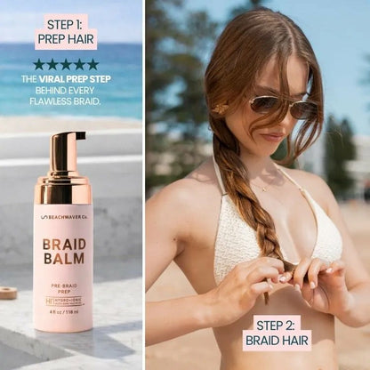 Braid Balm Pre-Braid Prep
– The Beachwaver Co.