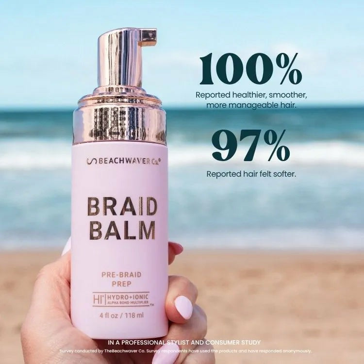 Braid Balm Pre-Braid Prep
– The Beachwaver Co.