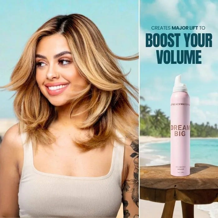 Dream Big Volumizing Mousse
– The Beachwaver Co.
