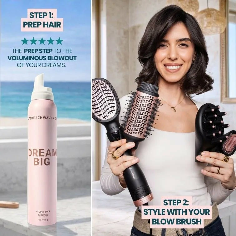 Dream Big Volumizing Mousse
– The Beachwaver Co.