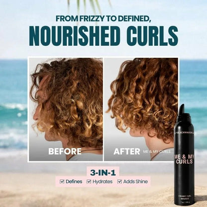 Me & My Curls Creamy Curl Mousse
– The Beachwaver Co.