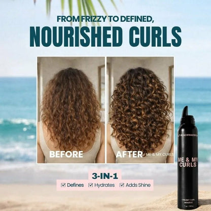 Me & My Curls Creamy Curl Mousse
– The Beachwaver Co.