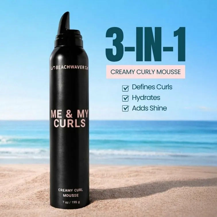 Me & My Curls Creamy Curl Mousse
– The Beachwaver Co.