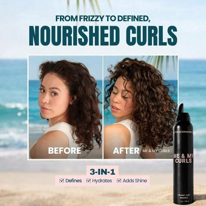 Me & My Curls Creamy Curl Mousse
– The Beachwaver Co.
