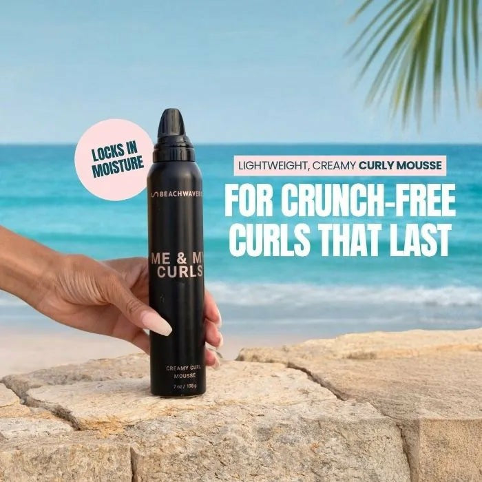 Me & My Curls Creamy Curl Mousse
– The Beachwaver Co.