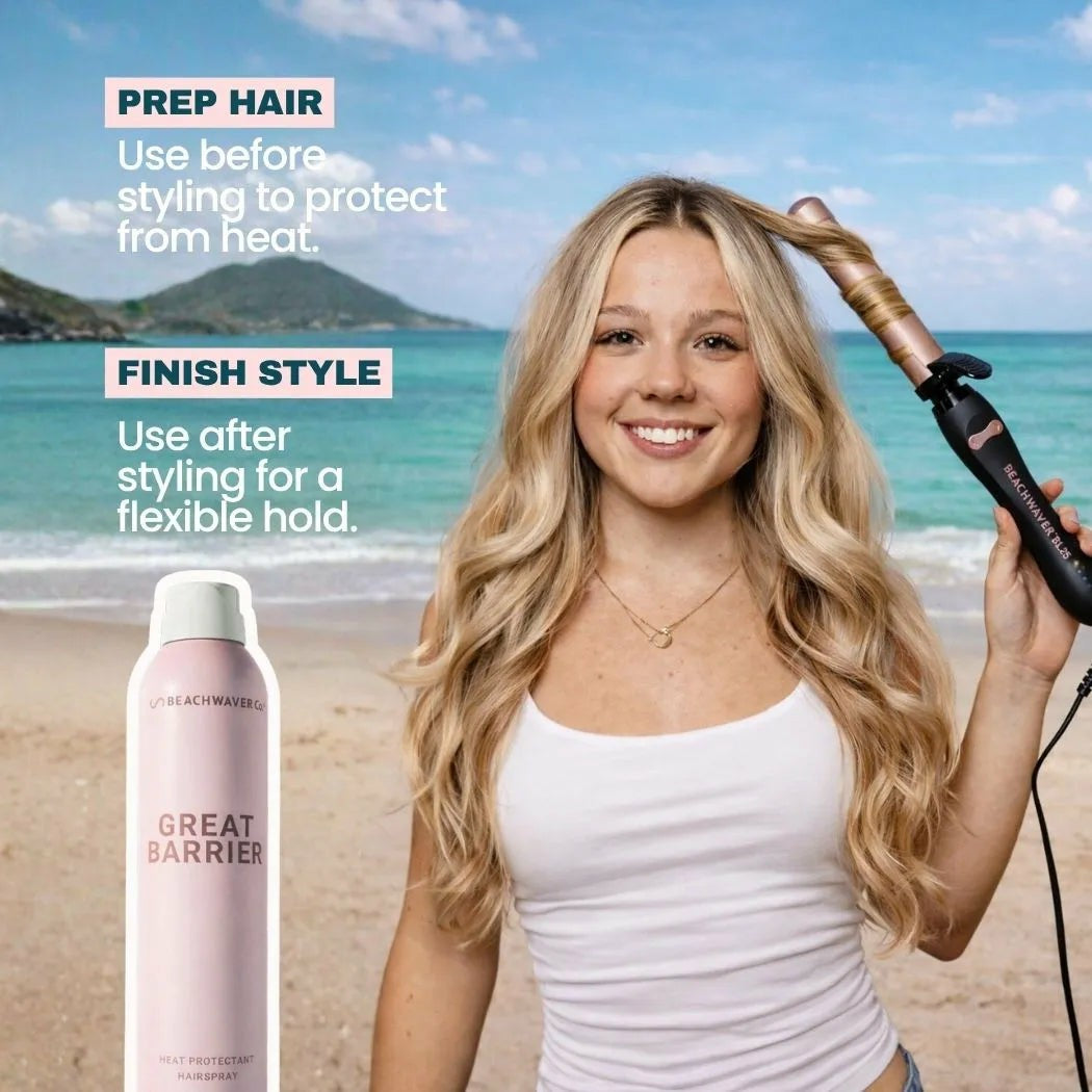 Travel Size Set of 2 - Great Barrier + Second Chance
– The Beachwaver Co.