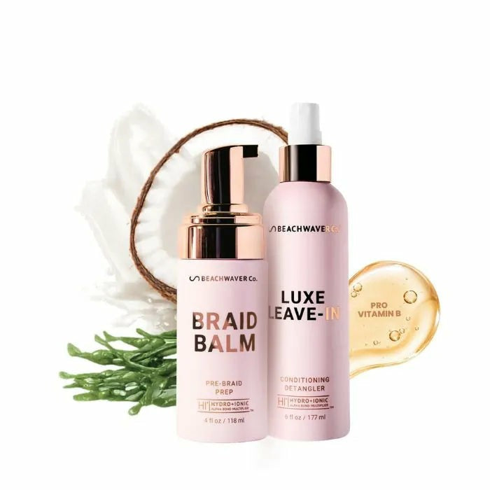The Coastal Set - Luxe Leave-In + Braid Balm
– The Beachwaver Co.