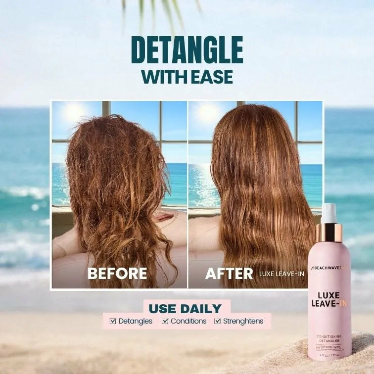 Luxe Leave-In Conditioning Detangler
– The Beachwaver Co.