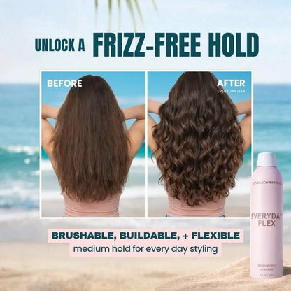 Everyday Flex Medium Hold Hairspray
– The Beachwaver Co.